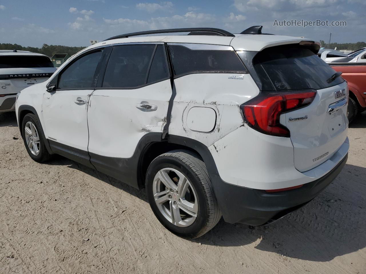 2020 Gmc Terrain Sle White vin: 3GKALMEV5LL251955