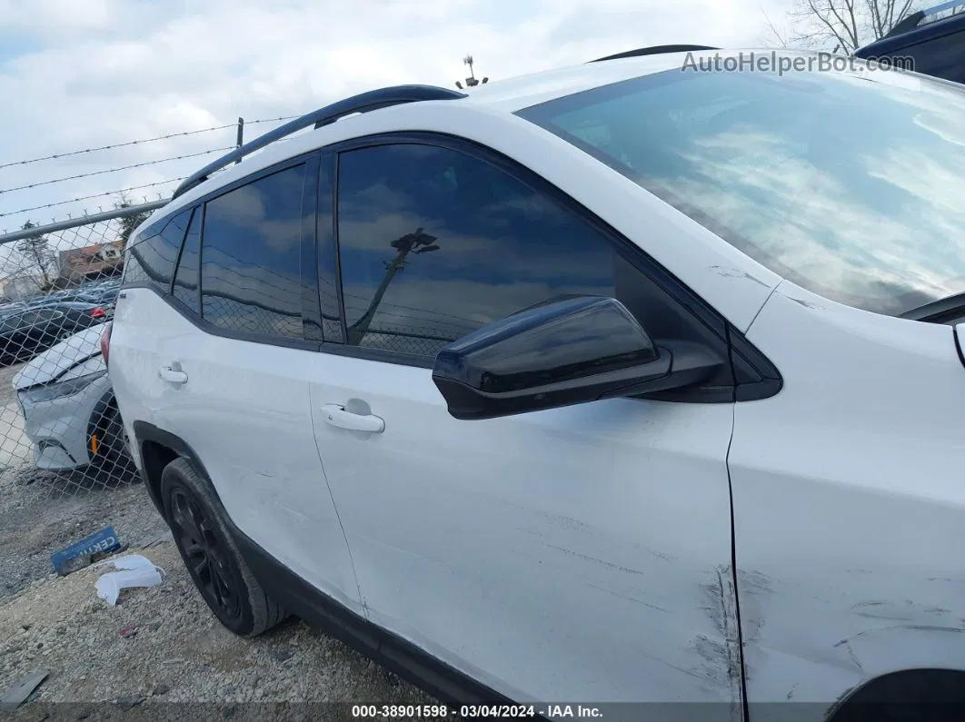 2020 Gmc Terrain Fwd Sle White vin: 3GKALMEV5LL341221