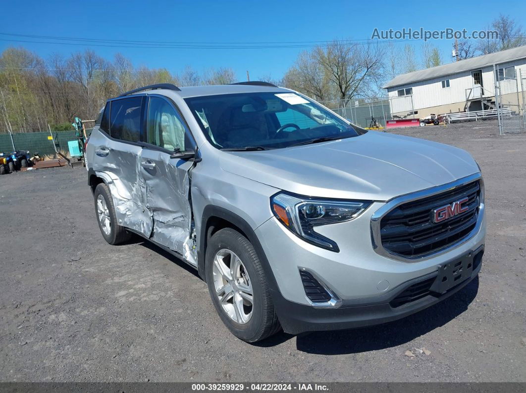 2019 Gmc Terrain Sle Silver vin: 3GKALMEV6KL120001