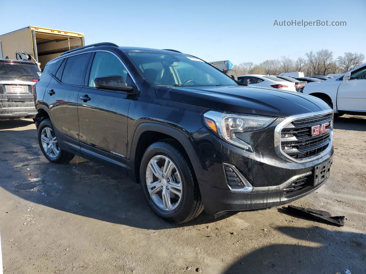 2019 Gmc Terrain Sle Black vin: 3GKALMEV6KL162779