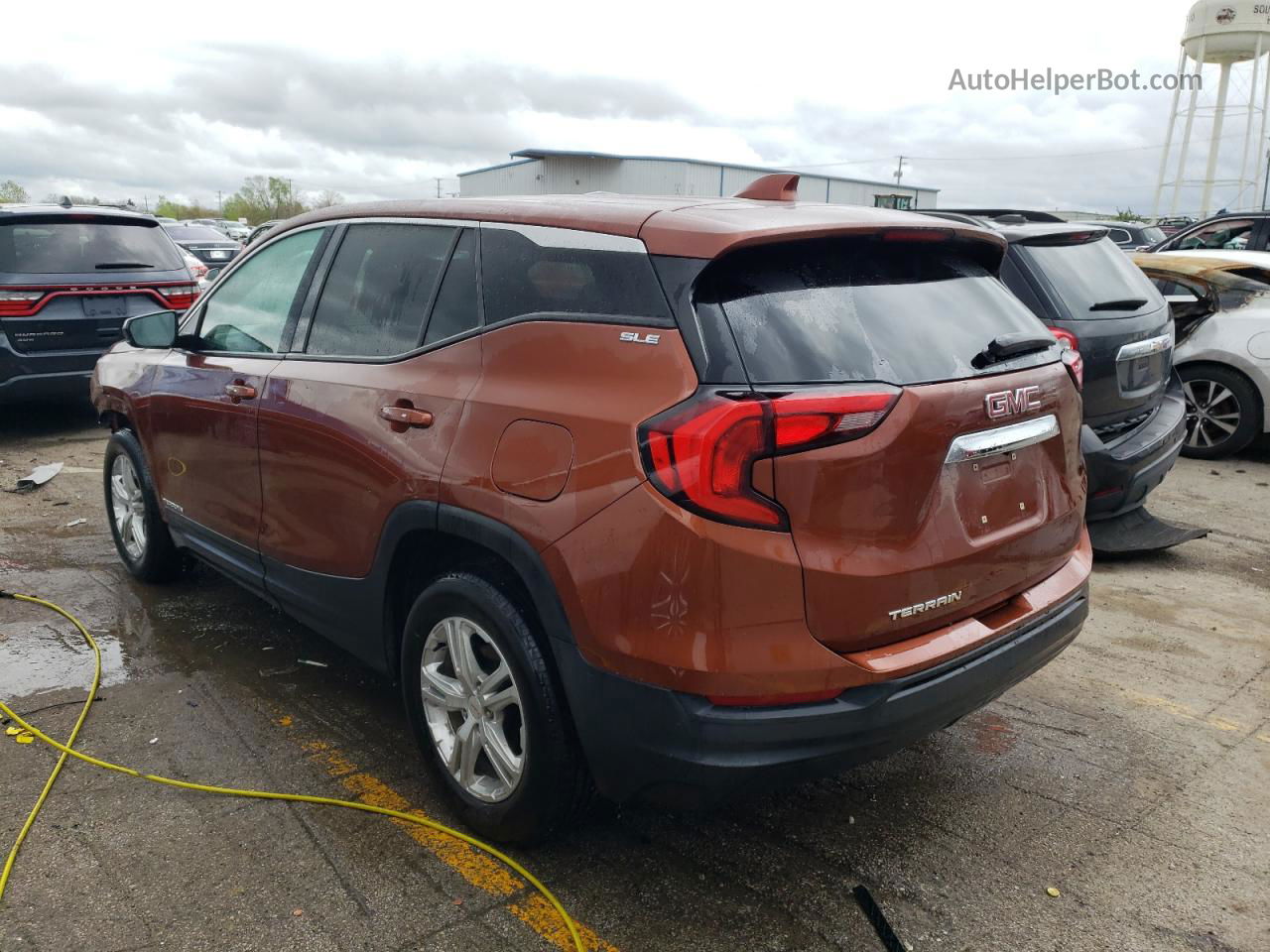 2019 Gmc Terrain Sle Orange vin: 3GKALMEV6KL288981