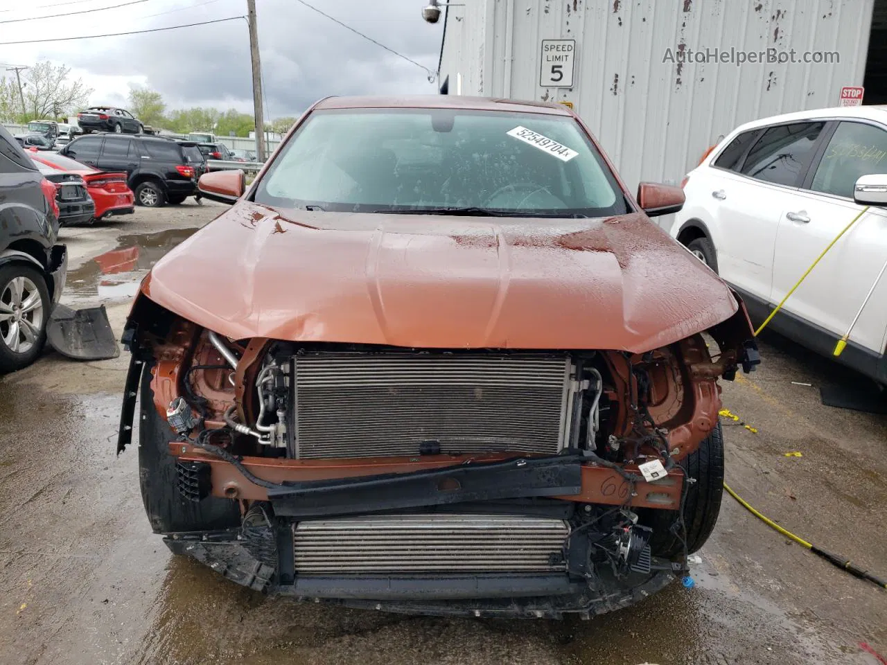 2019 Gmc Terrain Sle Orange vin: 3GKALMEV6KL288981