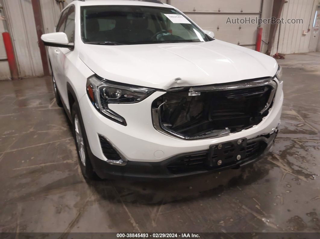 2020 Gmc Terrain Fwd Sle White vin: 3GKALMEV6LL105127