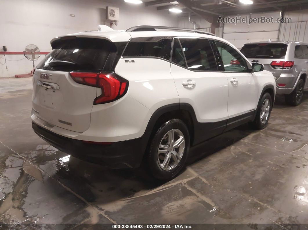 2020 Gmc Terrain Fwd Sle White vin: 3GKALMEV6LL105127