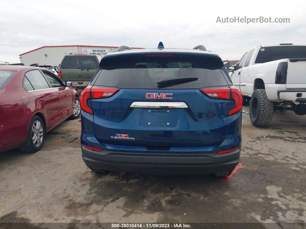 2020 Gmc Terrain Fwd Sle Blue vin: 3GKALMEV6LL114779