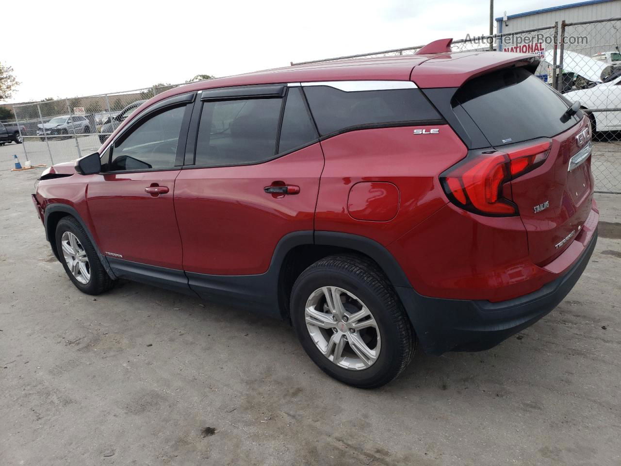 2020 Gmc Terrain Sle Red vin: 3GKALMEV6LL124664