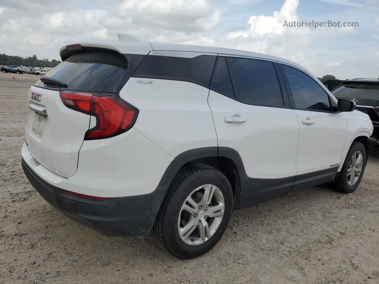 2020 Gmc Terrain Sle White vin: 3GKALMEV6LL140721