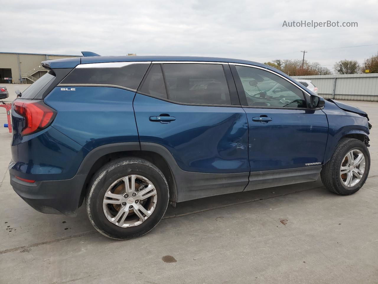 2020 Gmc Terrain Sle Blue vin: 3GKALMEV6LL191314