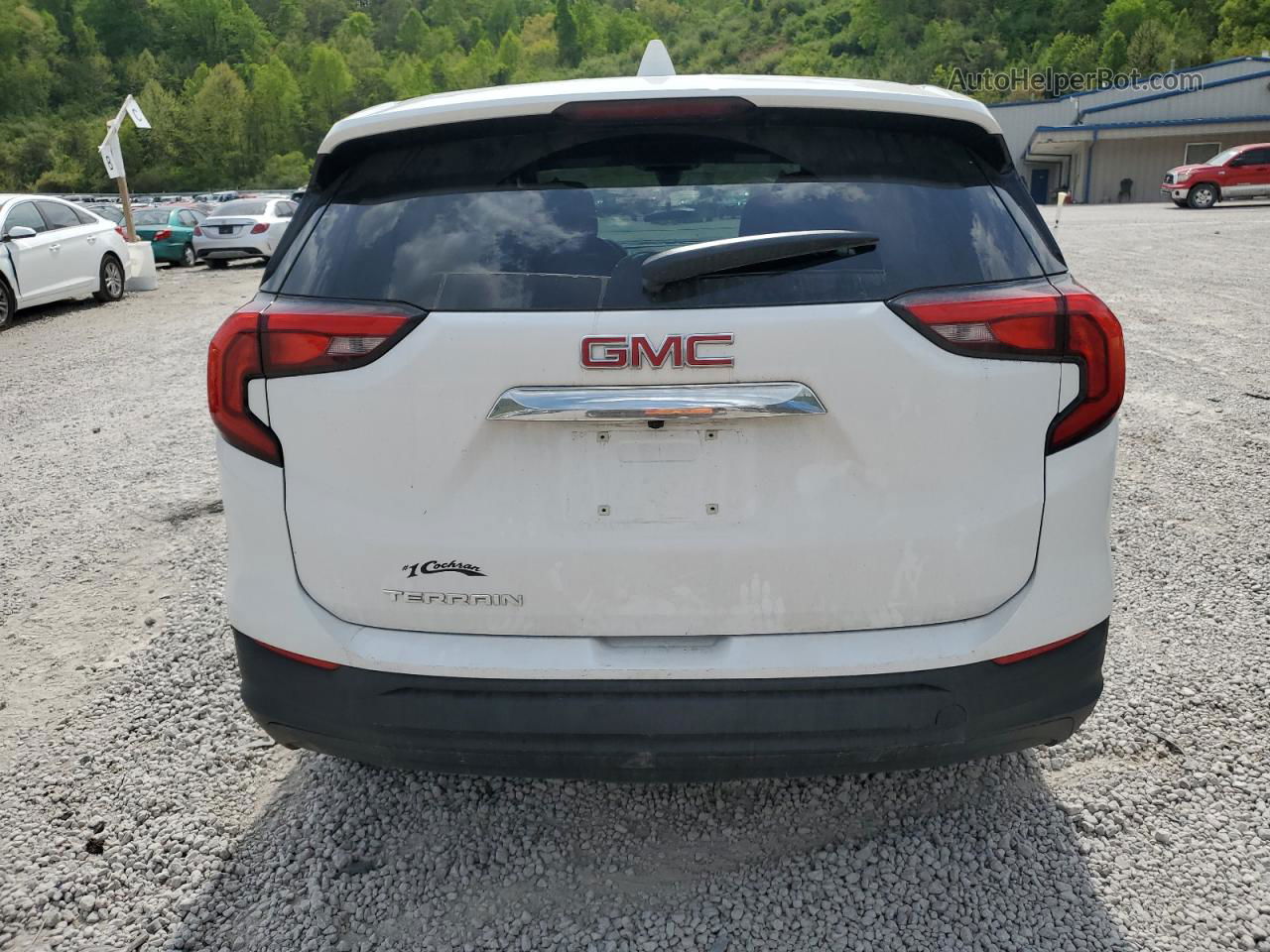 2020 Gmc Terrain Sle White vin: 3GKALMEV6LL197811