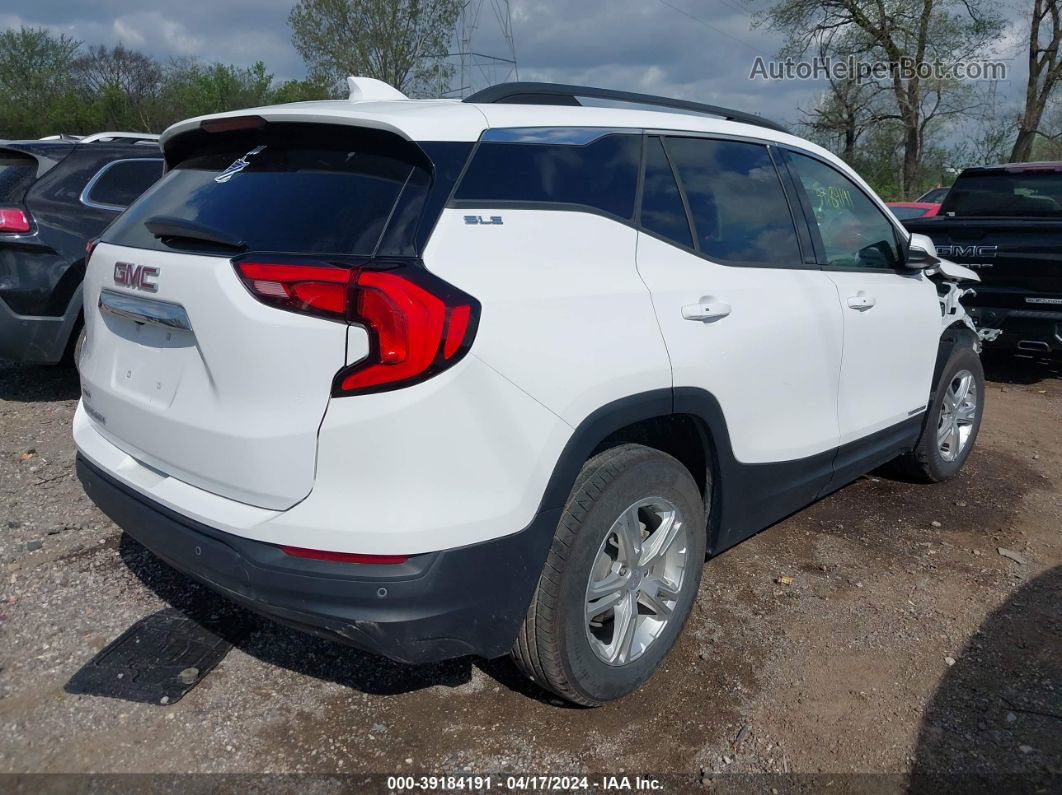 2020 Gmc Terrain Fwd Sle White vin: 3GKALMEV6LL209049