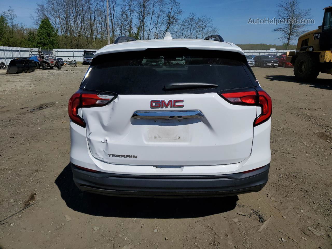 2020 Gmc Terrain Sle White vin: 3GKALMEV6LL212291