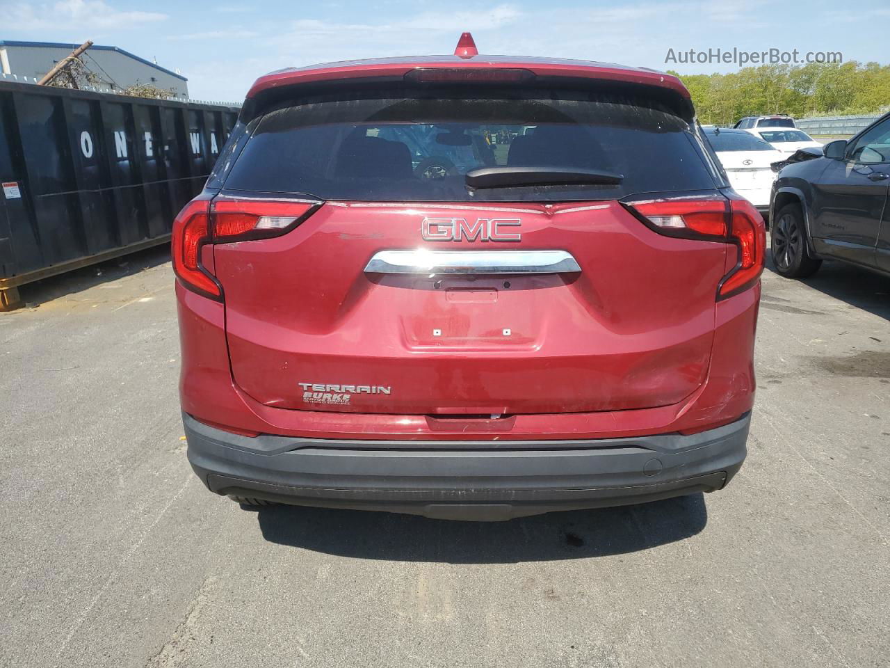 2019 Gmc Terrain Sle Red vin: 3GKALMEV7KL105247