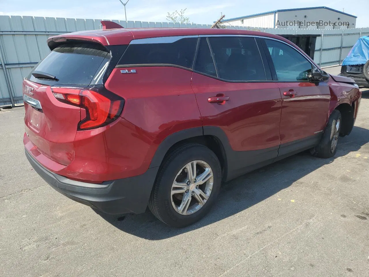 2019 Gmc Terrain Sle Red vin: 3GKALMEV7KL105247