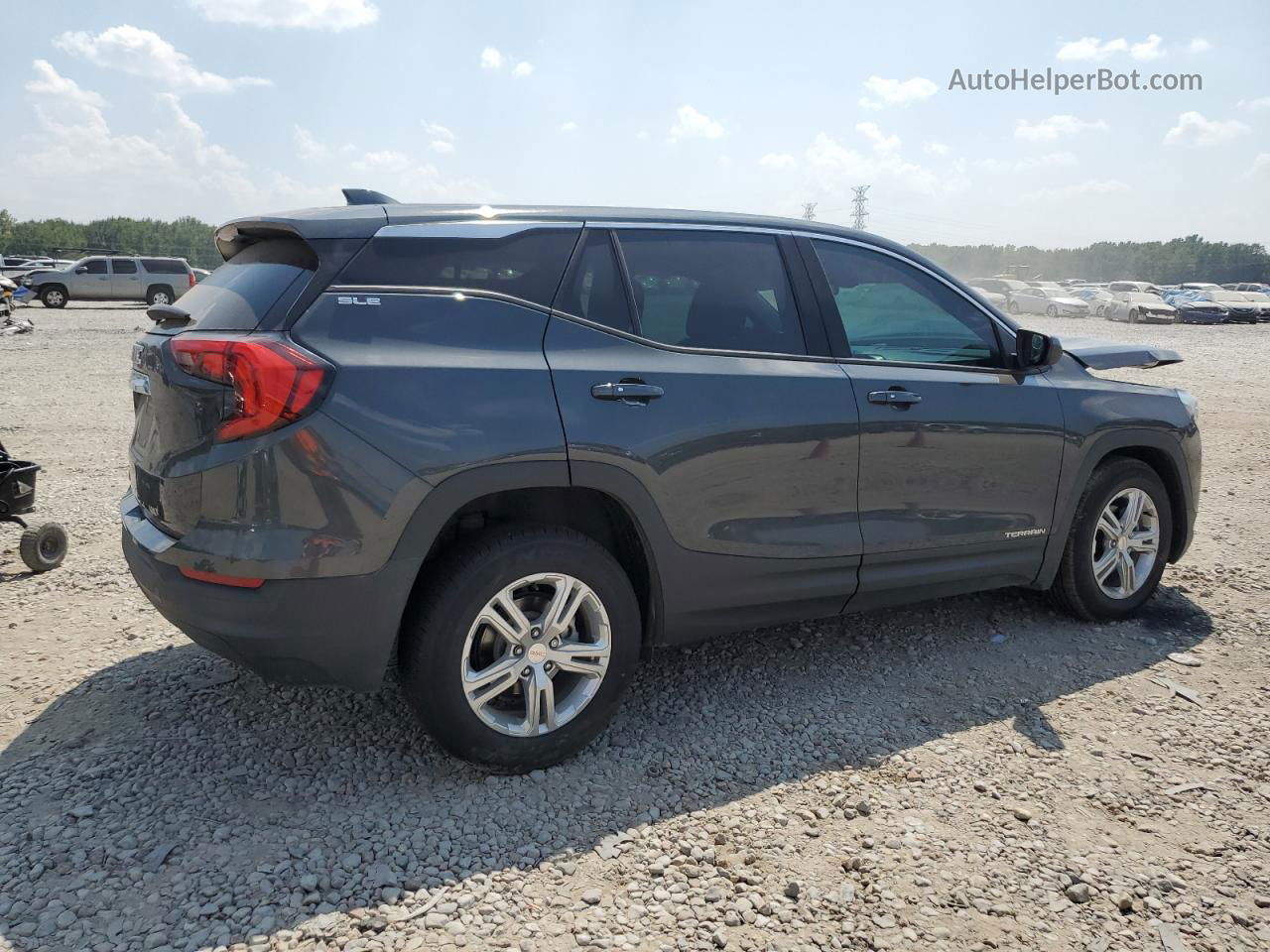 2019 Gmc Terrain Sle Угольный vin: 3GKALMEV7KL130648