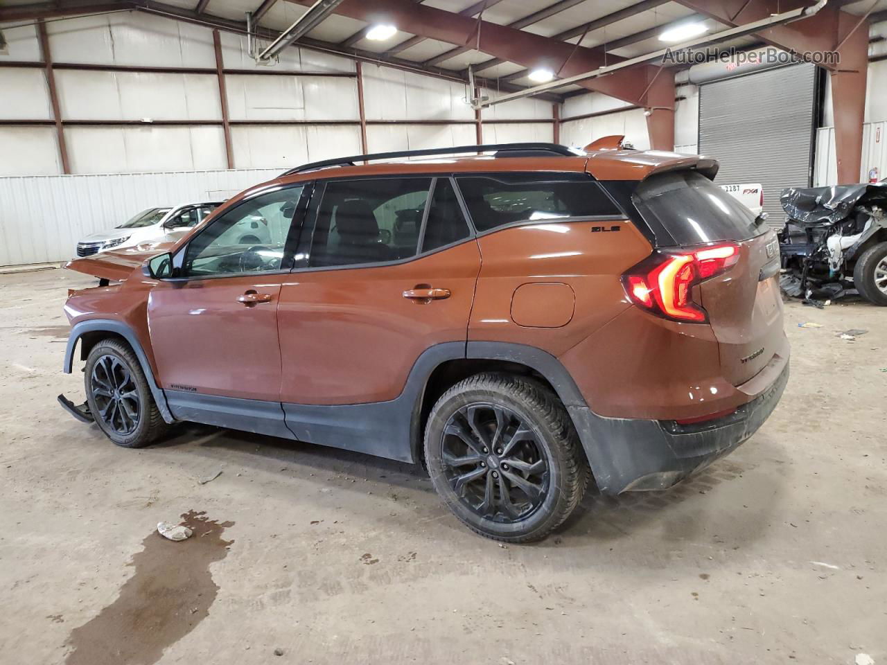 2019 Gmc Terrain Sle Brown vin: 3GKALMEV7KL261272