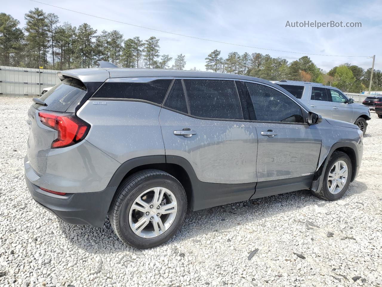 2019 Gmc Terrain Sle Gray vin: 3GKALMEV7KL290335