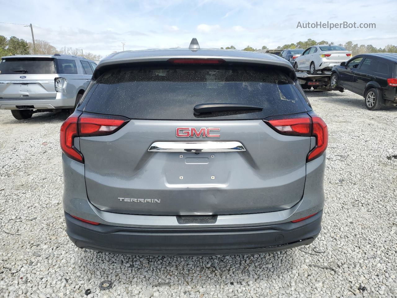 2019 Gmc Terrain Sle Gray vin: 3GKALMEV7KL290335