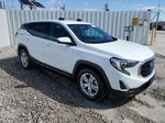 2019 Gmc Terrain Sle White vin: 3GKALMEV7KL319932