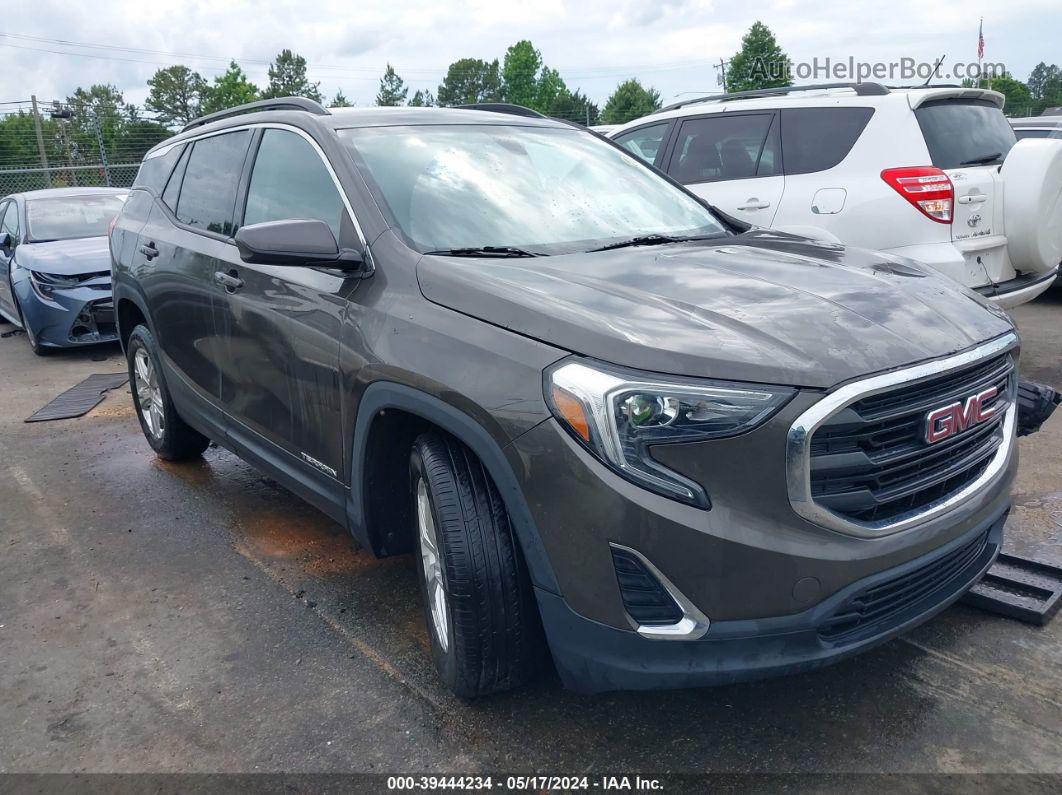 2019 Gmc Terrain Sle Коричневый vin: 3GKALMEV7KL343101