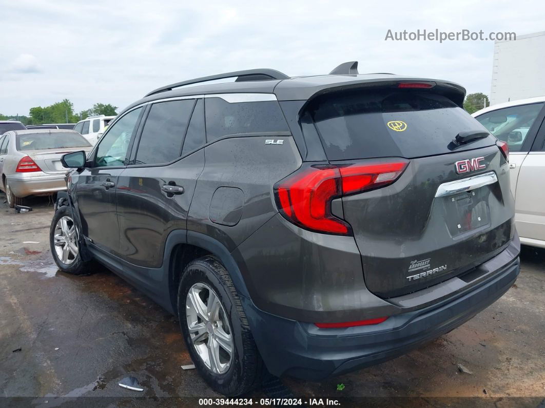 2019 Gmc Terrain Sle Brown vin: 3GKALMEV7KL343101