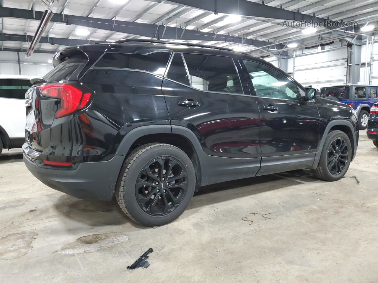 2019 Gmc Terrain Sle Black vin: 3GKALMEV7KL356575