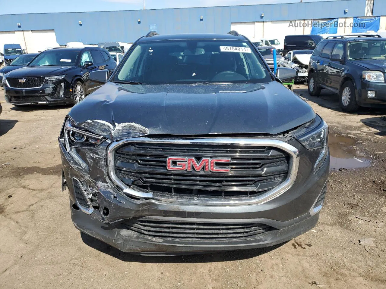 2019 Gmc Terrain Sle Gray vin: 3GKALMEV7KL386465