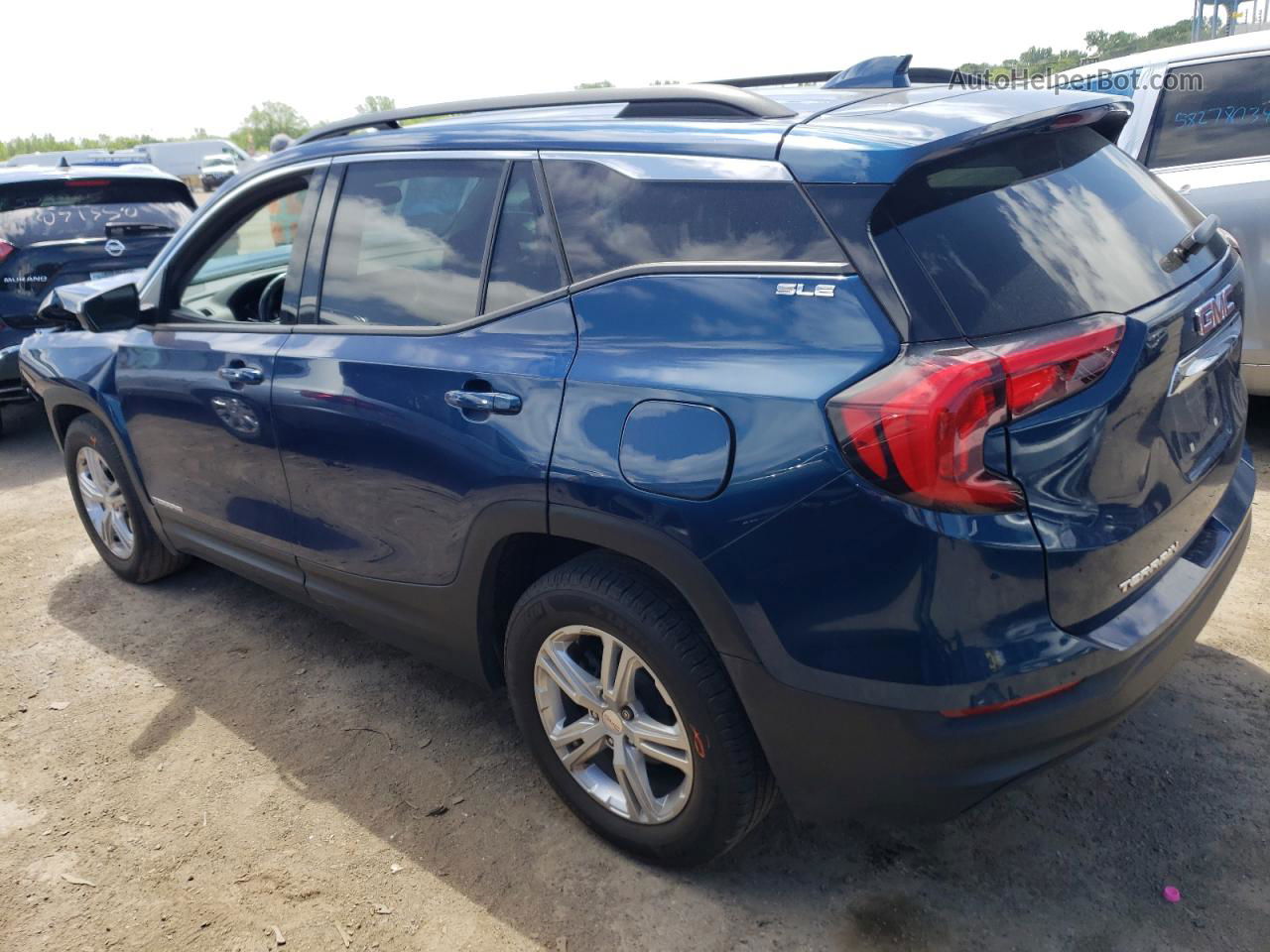 2019 Gmc Terrain Sle Blue vin: 3GKALMEV7KL394260