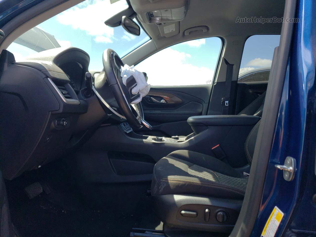 2019 Gmc Terrain Sle Blue vin: 3GKALMEV7KL394260