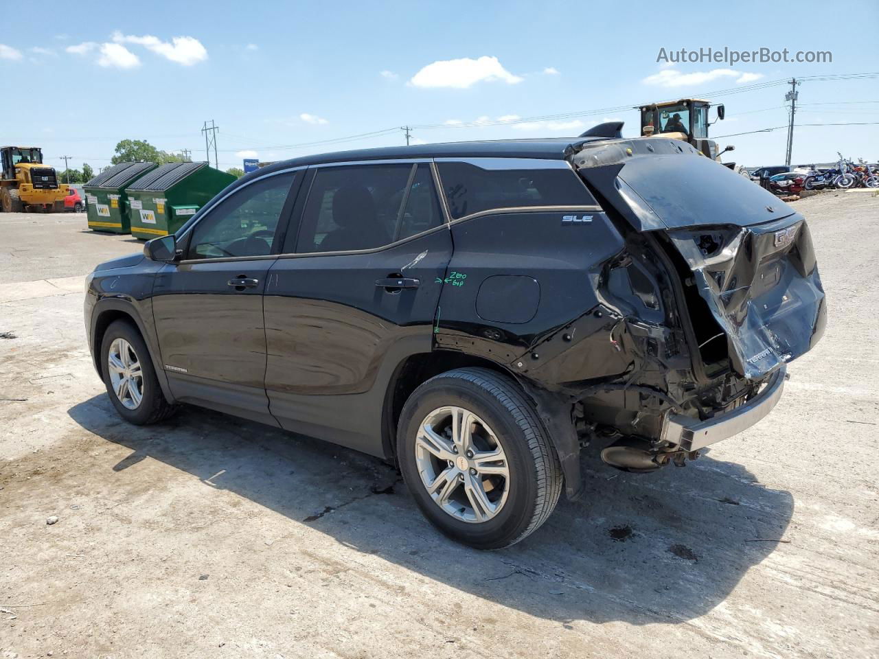 2020 Gmc Terrain Sle Black vin: 3GKALMEV7LL124964