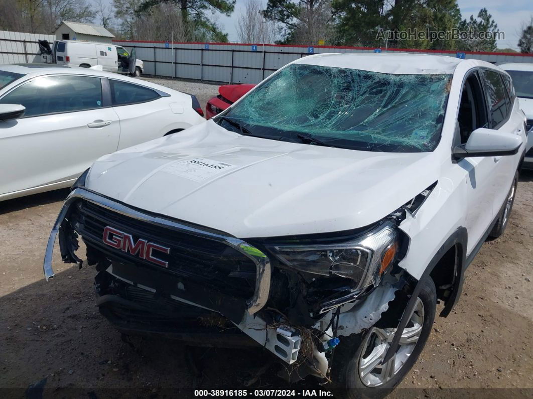 2020 Gmc Terrain Fwd Sle White vin: 3GKALMEV7LL199194