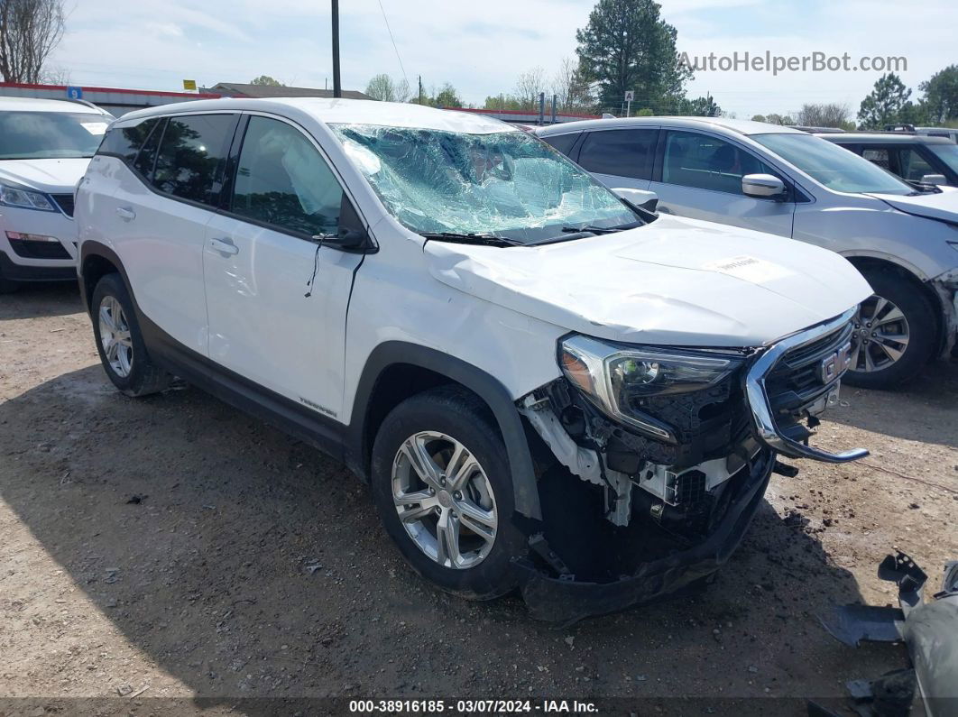 2020 Gmc Terrain Fwd Sle White vin: 3GKALMEV7LL199194