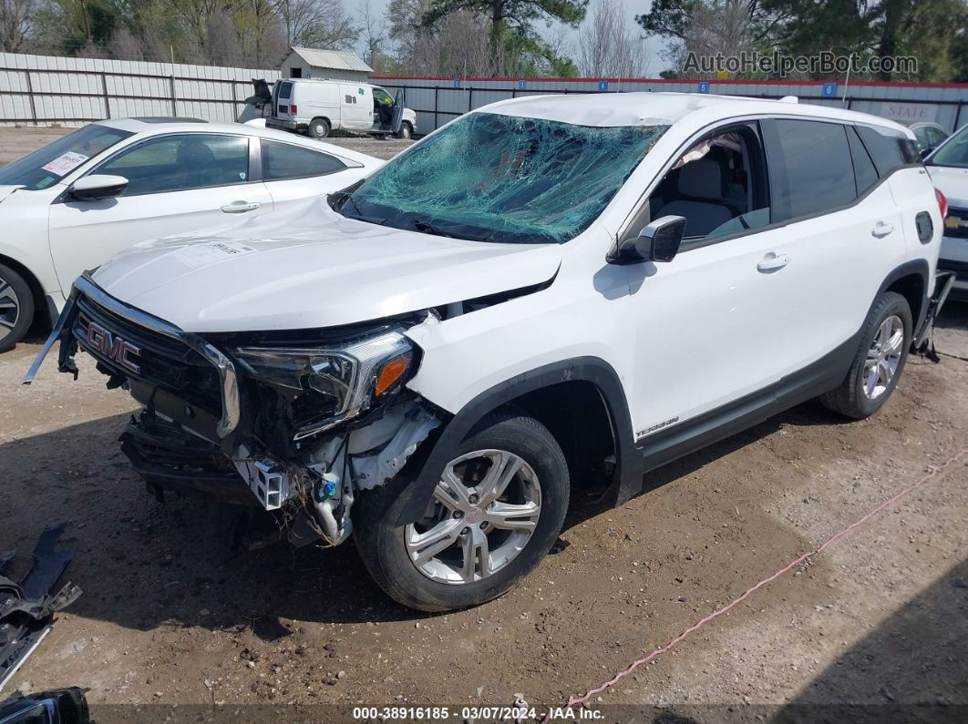 2020 Gmc Terrain Fwd Sle White vin: 3GKALMEV7LL199194