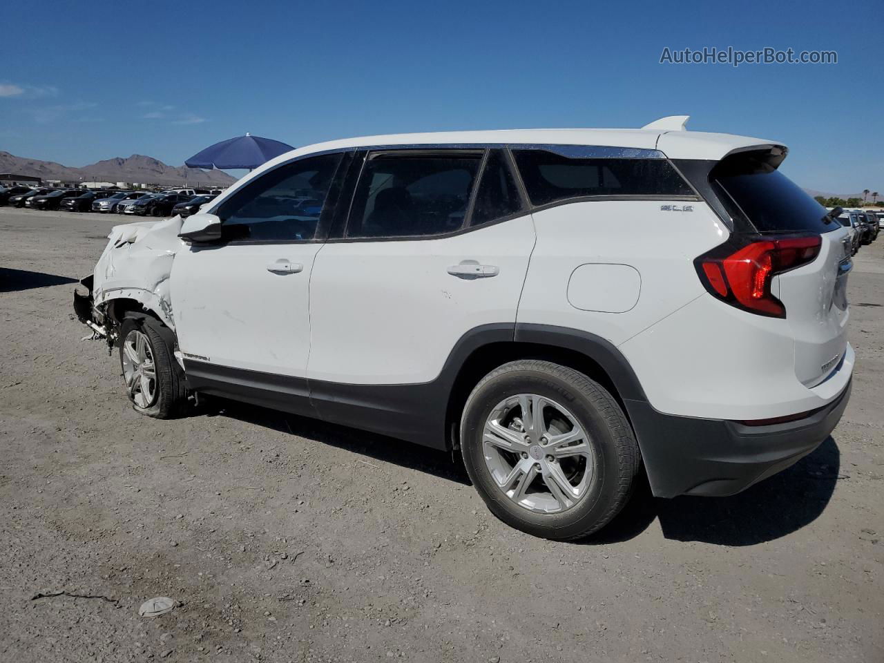 2020 Gmc Terrain Sle White vin: 3GKALMEV7LL206127