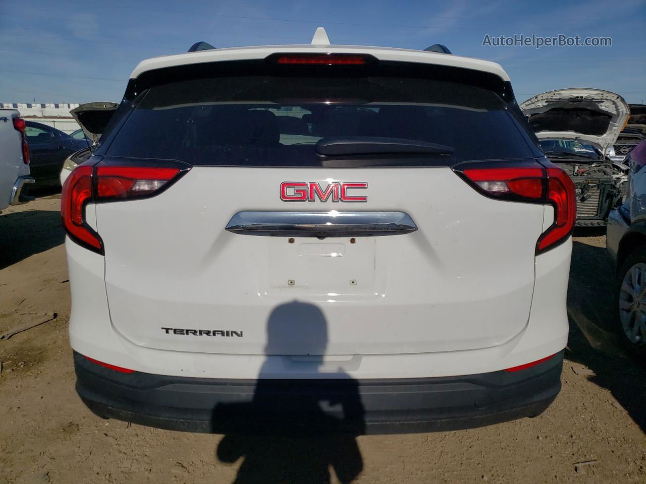 2020 Gmc Terrain Sle White vin: 3GKALMEV7LL207505