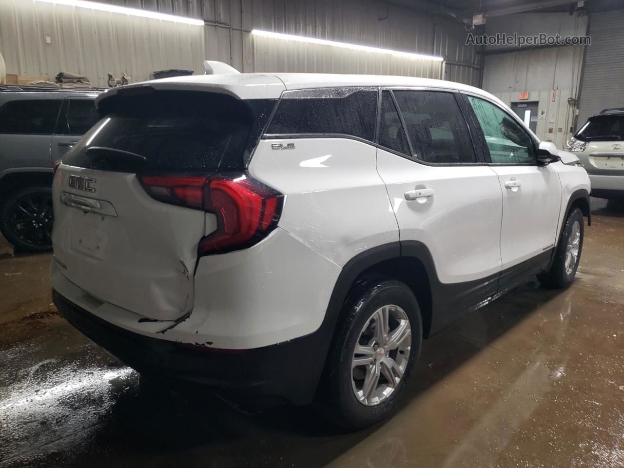 2020 Gmc Terrain Sle White vin: 3GKALMEV7LL226510