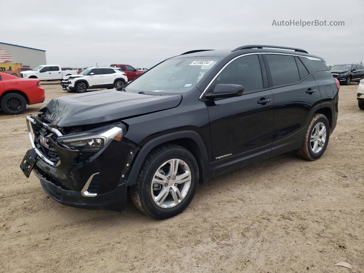 2019 Gmc Terrain Sle Black vin: 3GKALMEV8KL321933