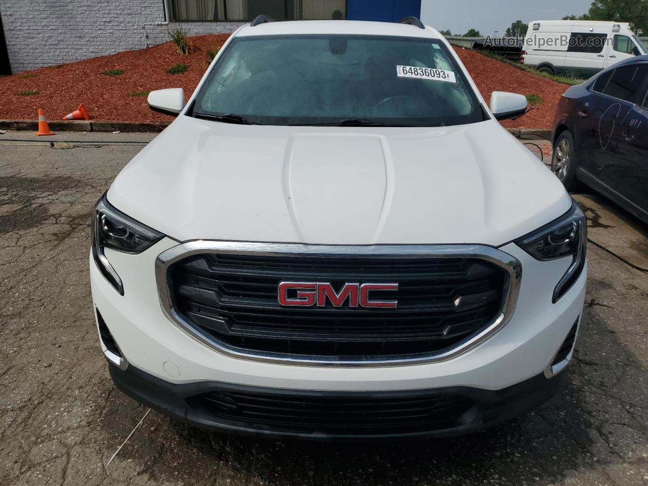 2019 Gmc Terrain Sle Белый vin: 3GKALMEV8KL358898