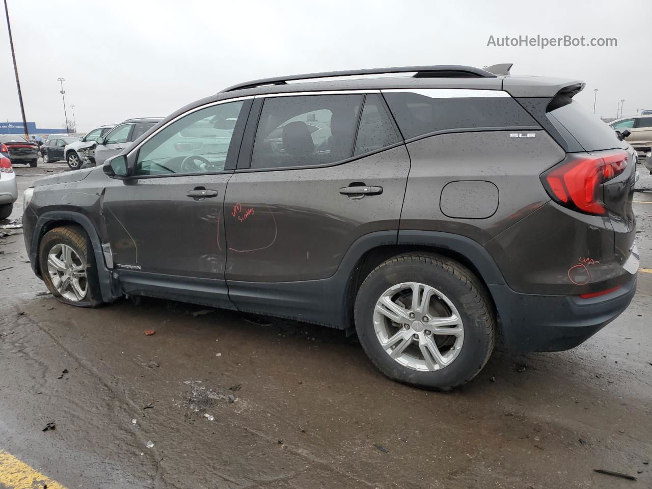 2019 Gmc Terrain Sle Gray vin: 3GKALMEV8KL399774