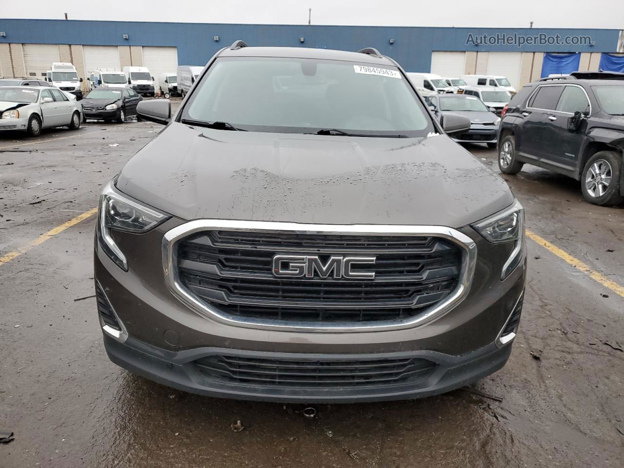 2019 Gmc Terrain Sle Серый vin: 3GKALMEV8KL399774