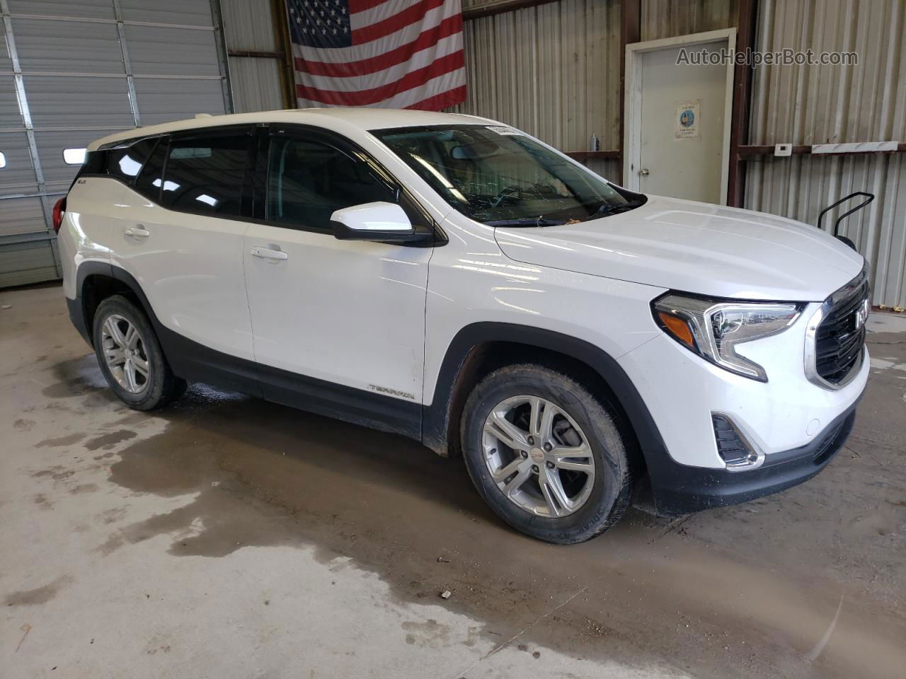 2020 Gmc Terrain Sle White vin: 3GKALMEV8LL239153