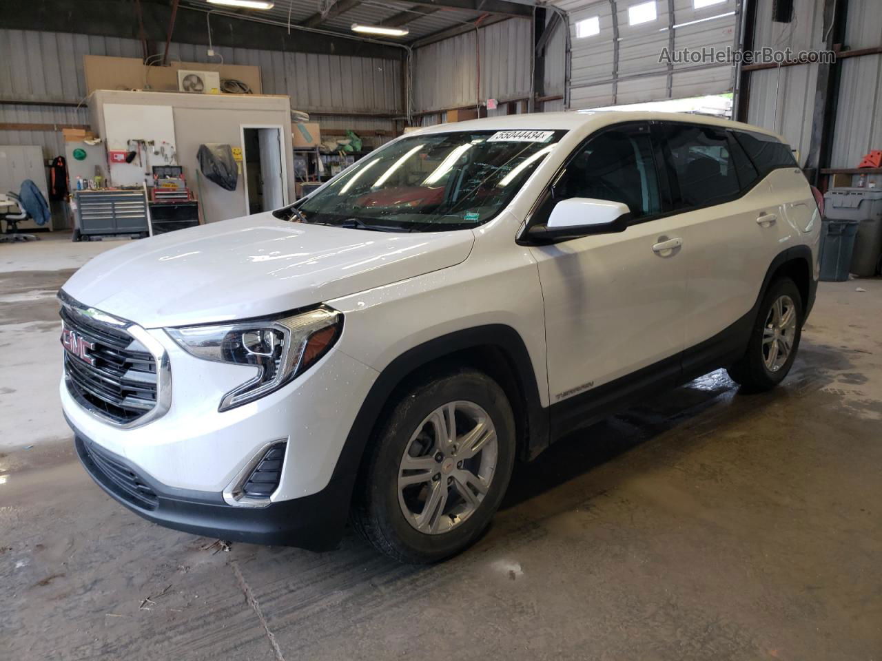 2020 Gmc Terrain Sle White vin: 3GKALMEV8LL239153