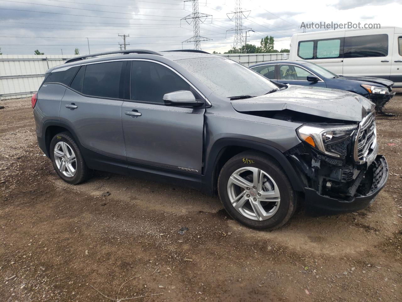 2020 Gmc Terrain Sle Charcoal vin: 3GKALMEV8LL278972