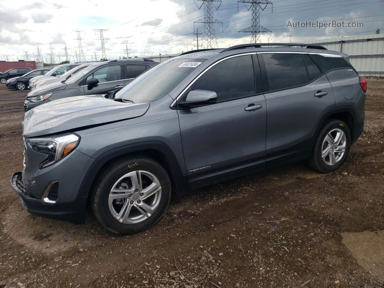 2020 Gmc Terrain Sle Charcoal vin: 3GKALMEV8LL278972