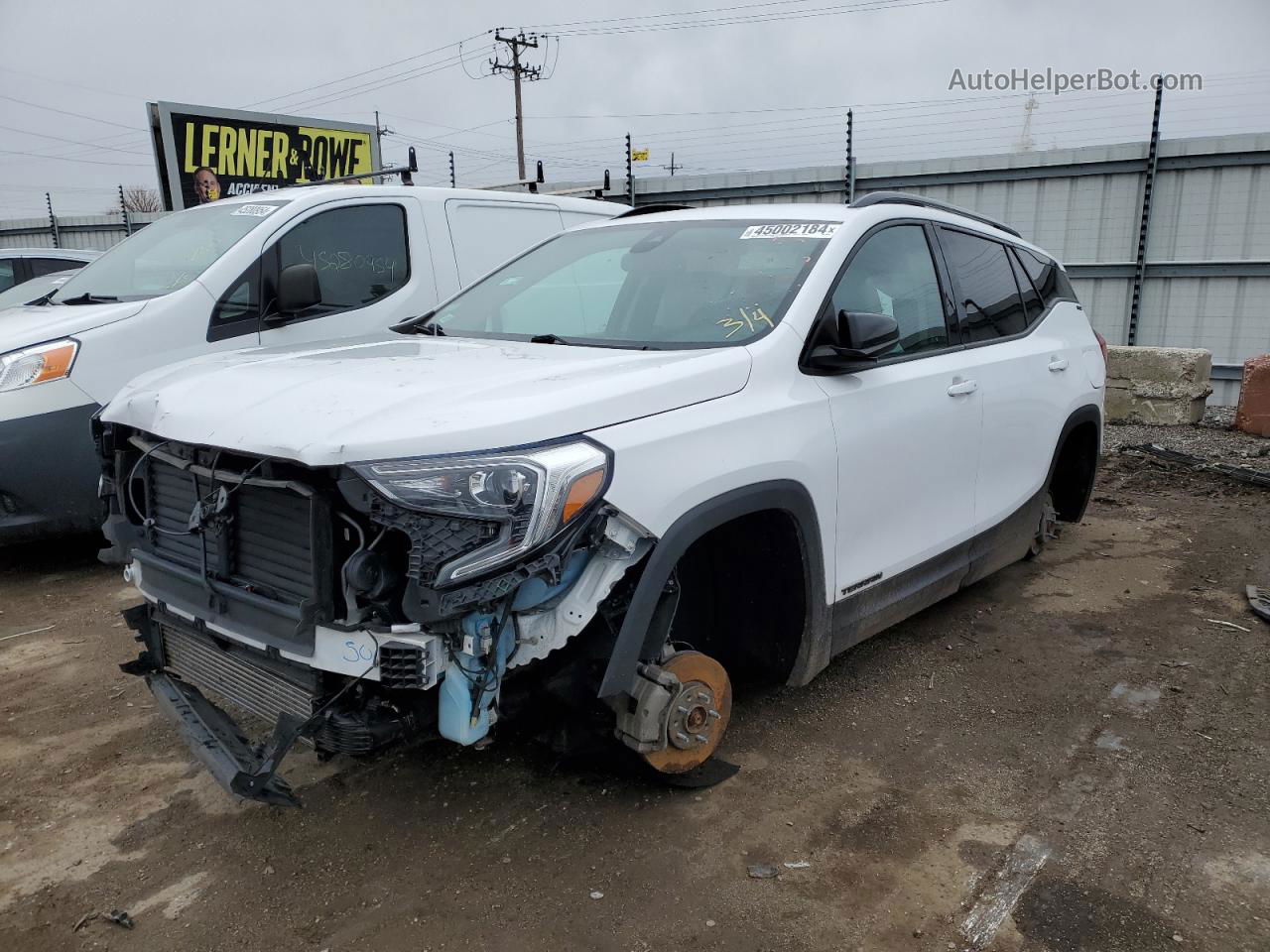 2020 Gmc Terrain Sle White vin: 3GKALMEV8LL285324