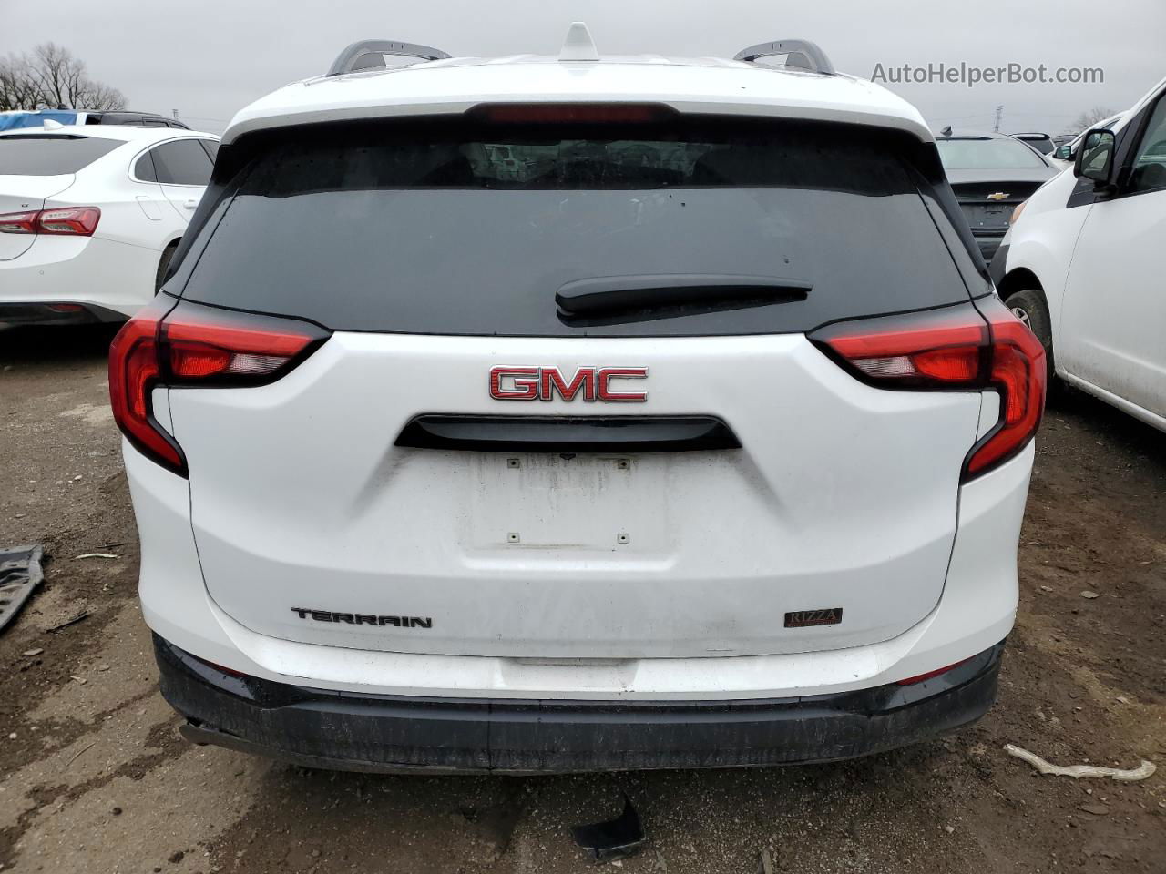 2020 Gmc Terrain Sle White vin: 3GKALMEV8LL285324