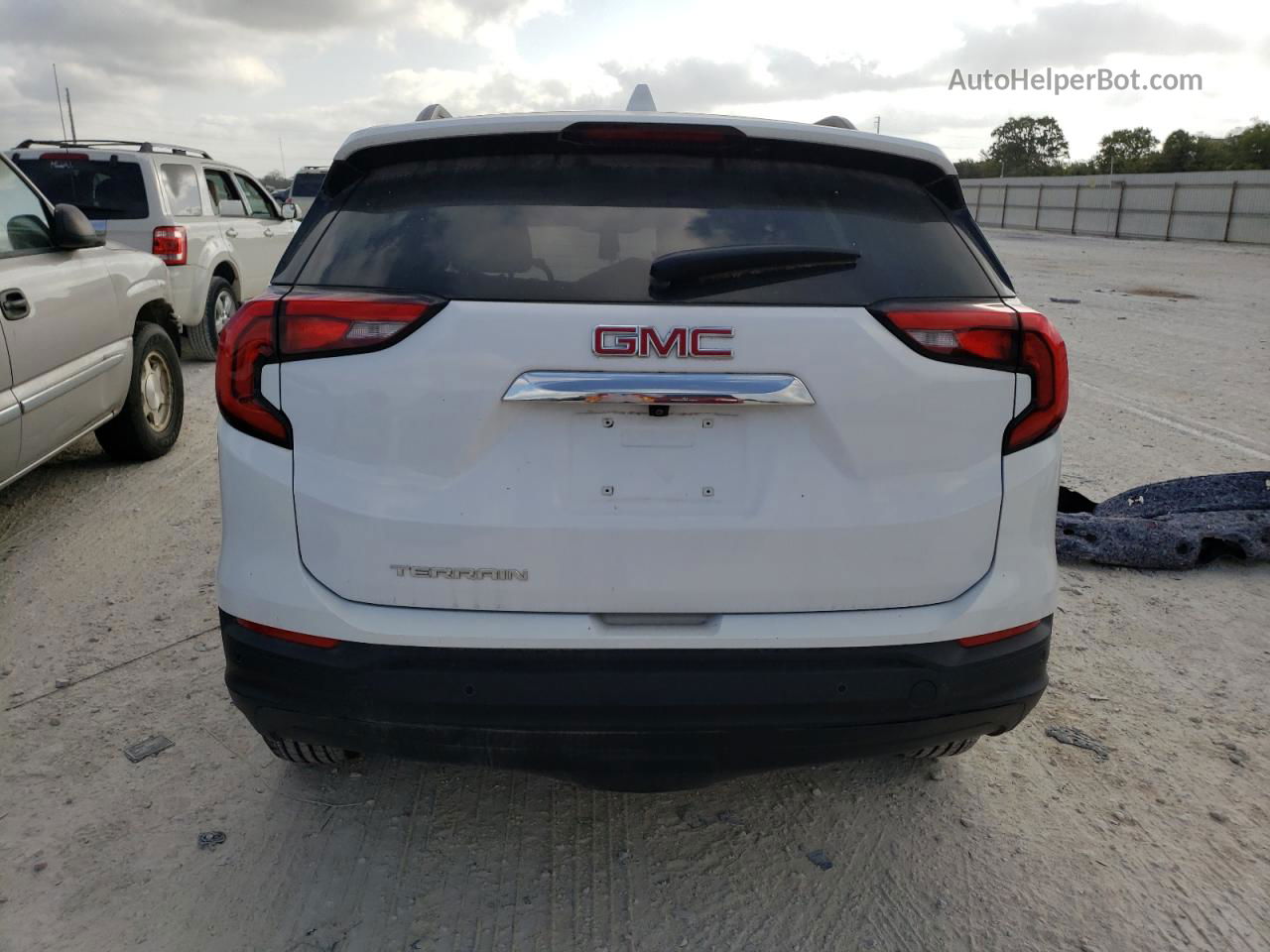 2020 Gmc Terrain Sle White vin: 3GKALMEV8LL334909