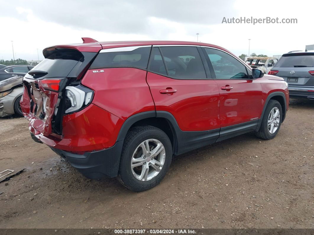 2019 Gmc Terrain Sle Красный vin: 3GKALMEV9KL126746