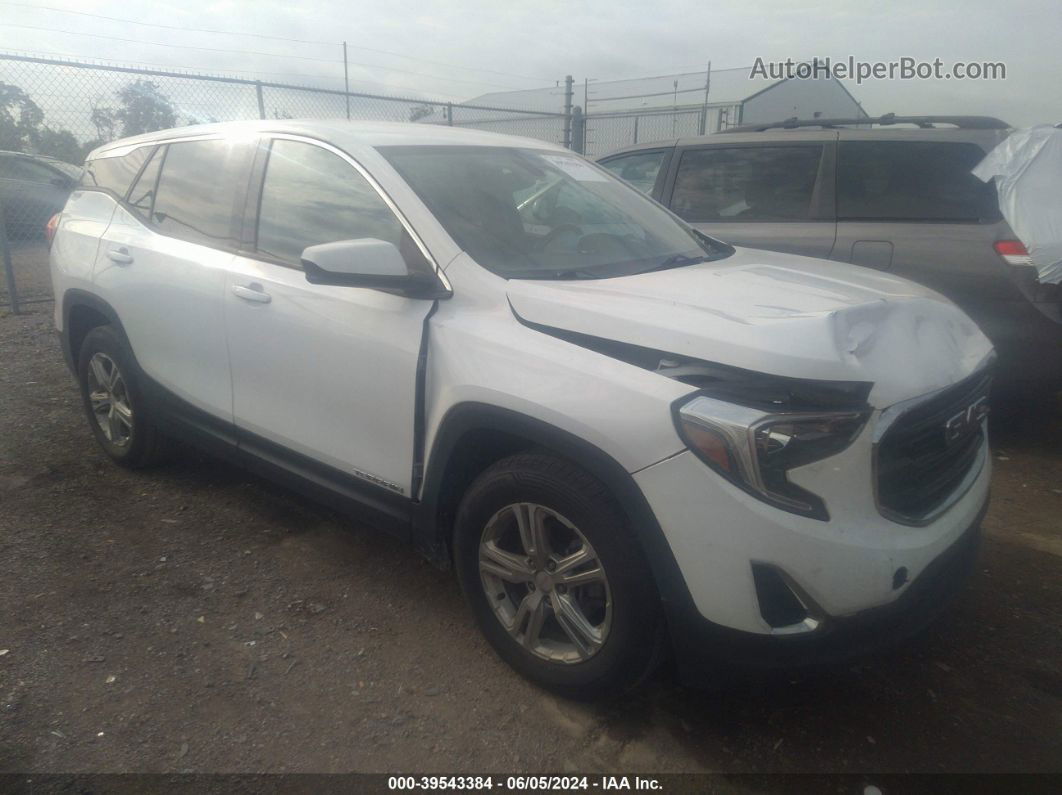 2019 Gmc Terrain Sle White vin: 3GKALMEV9KL146687