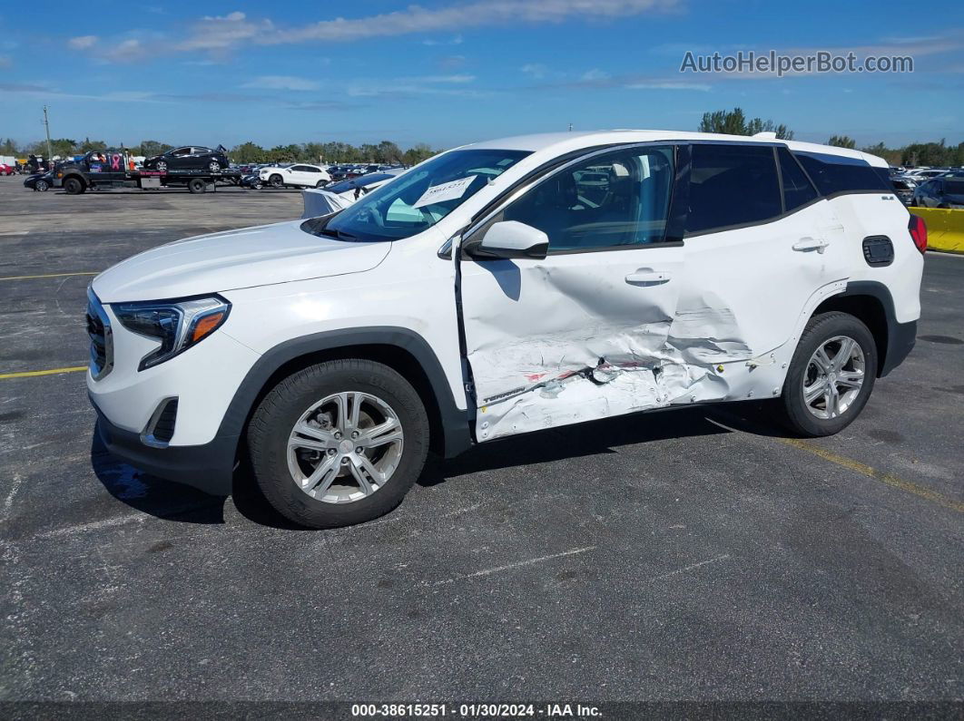 2019 Gmc Terrain Sle Белый vin: 3GKALMEV9KL153672