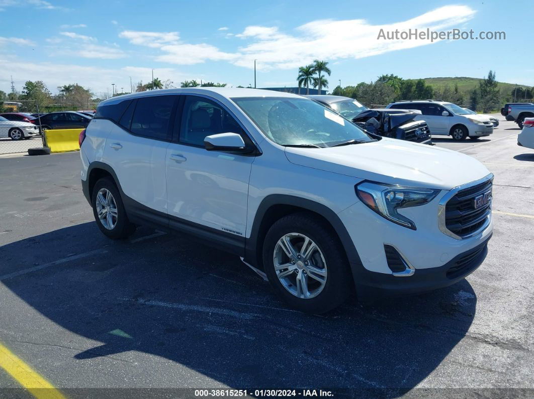 2019 Gmc Terrain Sle Белый vin: 3GKALMEV9KL153672